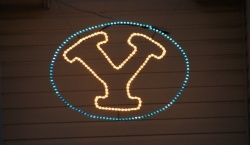 BYU Custom Lit Logo